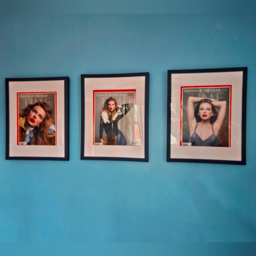 Taylor Swift TIME Magazine Person of the Year 2023 8.5x11 Photo FRAMED